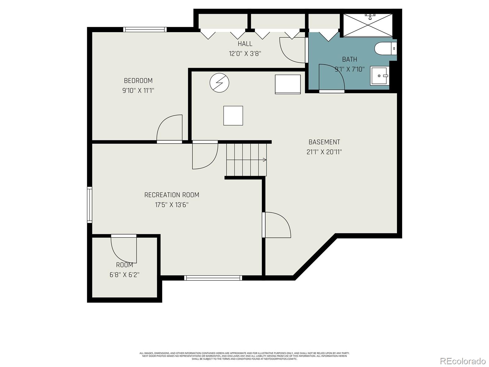 9537 Chesapeake Street Highlands Ranch, CO 80126 - Photo 34 of 34 a picture of a wall with a white wall and a painting