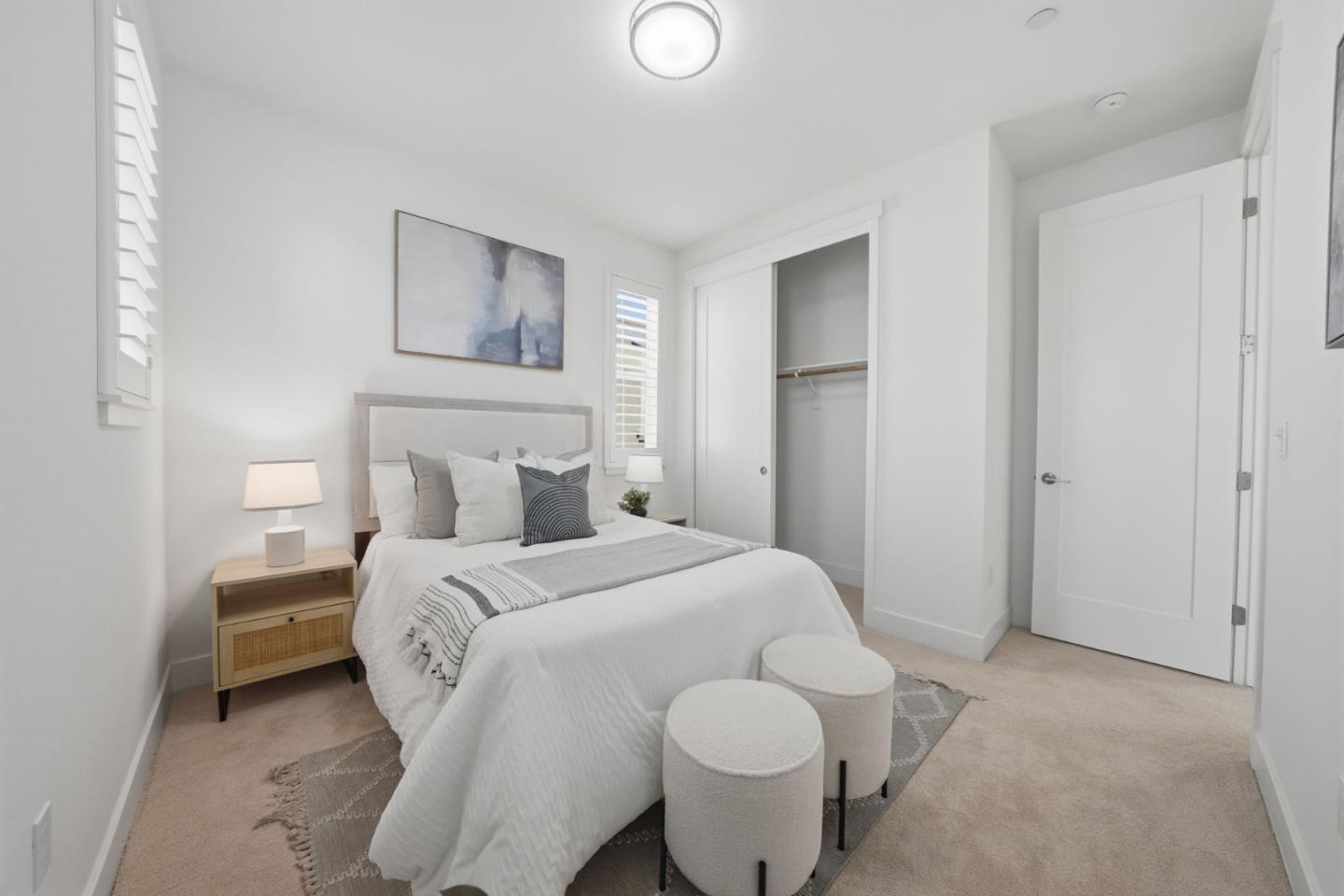 37517 Bay Crest Road Newark, CA 94560 - Photo 55 of 88 a bedroom with a bed and a lamp