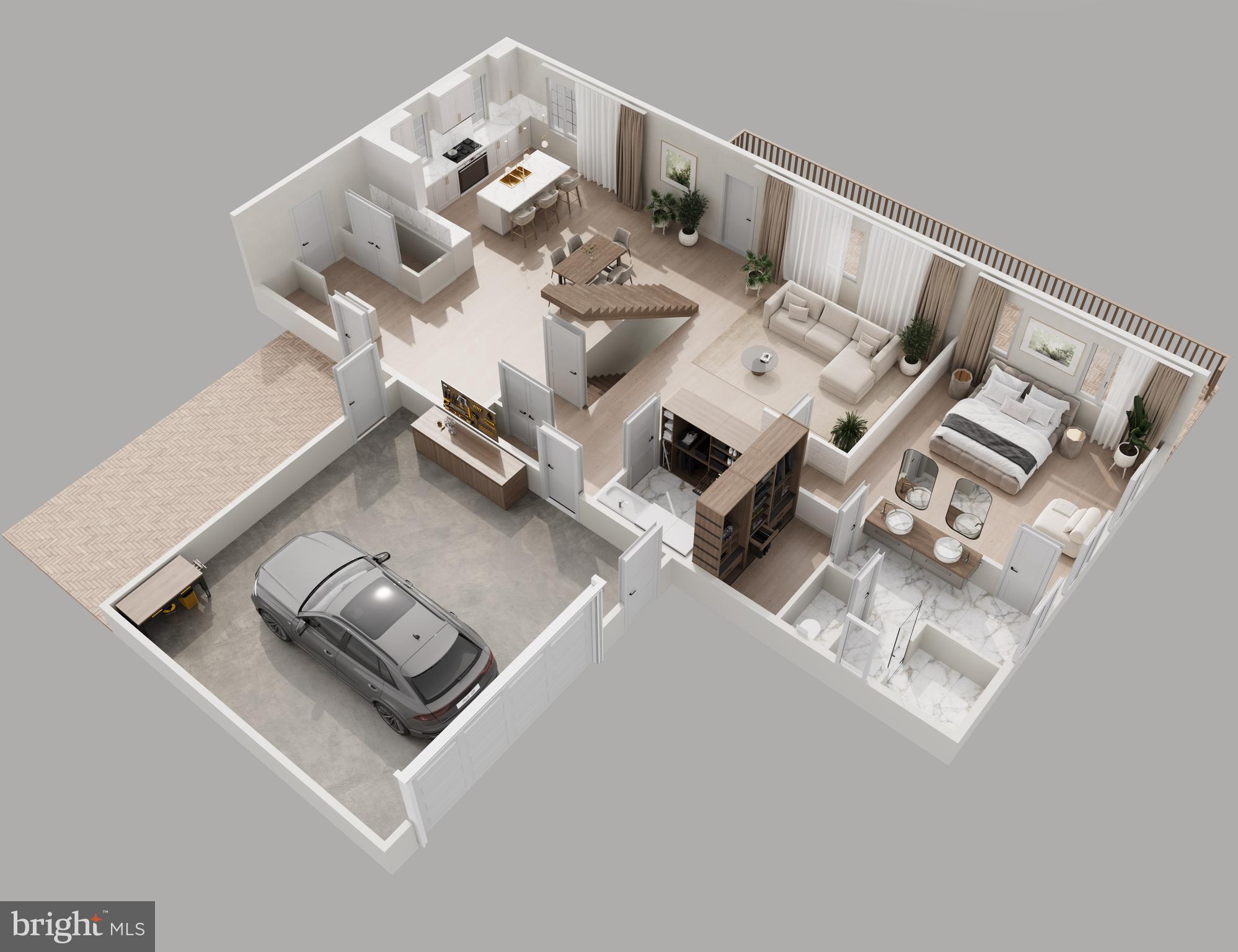 5 Mowery Road Dillsburg, PA 17019 - Photo 2 of 8 a white couch sitting next to a white building with white walls