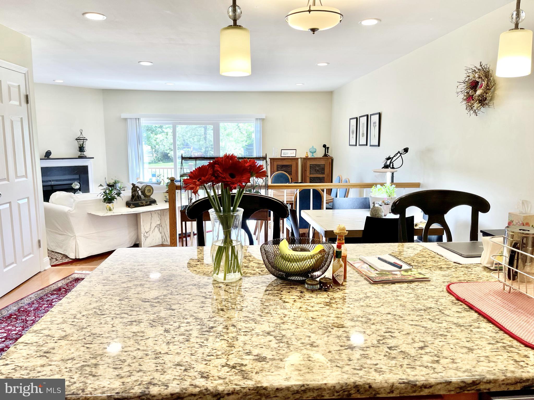 302 Marten Road Princeton, NJ 08540 - Photo 7 of 22 a living room with furniture a window and kitchen view