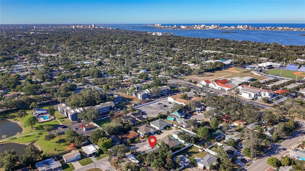 650 Athens Street Dunedin, FL 34698 - Photo 36 of 39 an aerial view of a city