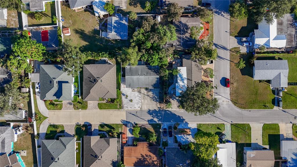 650 Athens Street Dunedin, FL 34698 - Photo 37 of 39 an aerial view of multiple houses with street