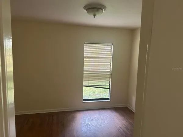 a view of empty room