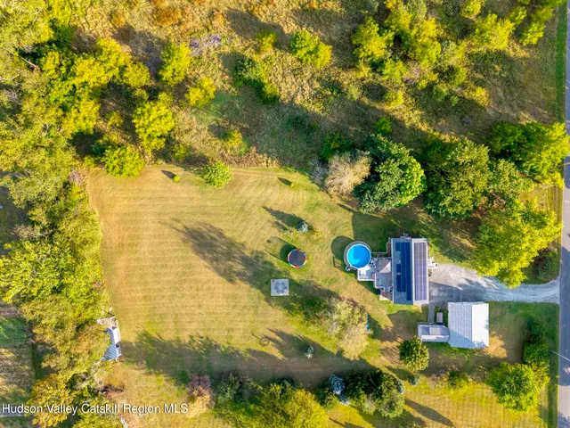 a view of an ocean and beach