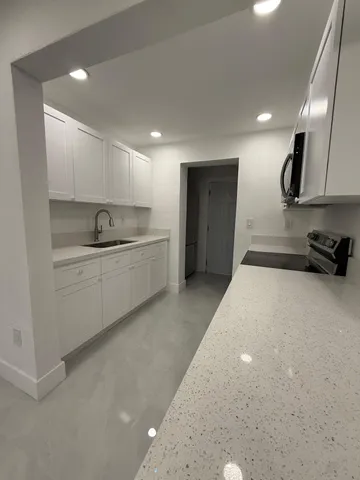 a view of empty room