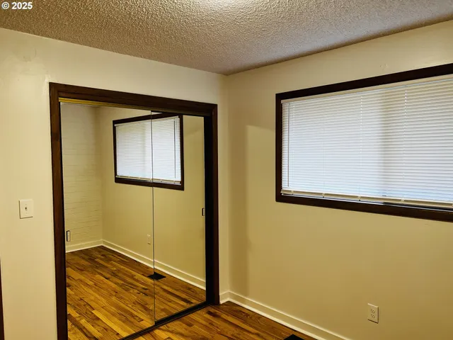 a view of an front door