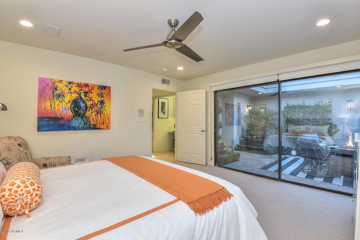 7416 North Tombstone Road Scottsdale, AZ 85258 - Photo 22 of 41 2nd Bedroom-Courtyard
