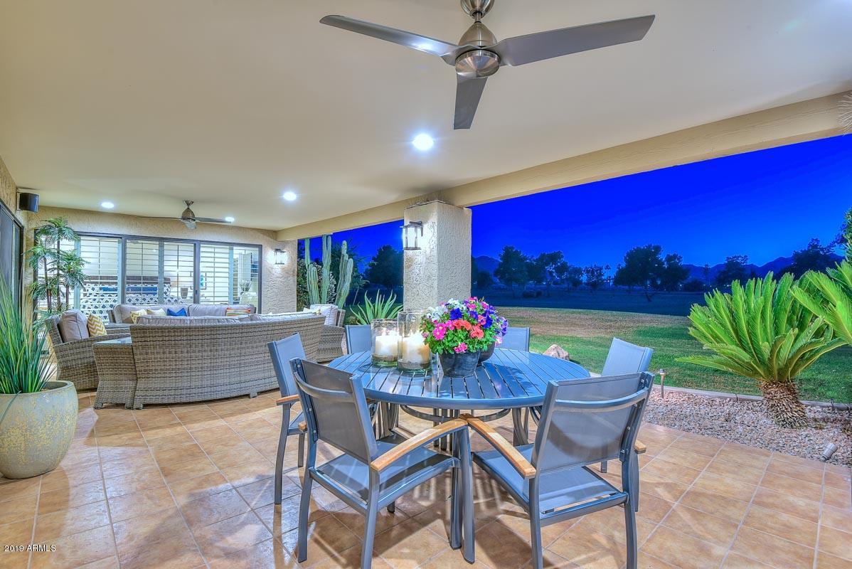 7416 North Tombstone Road Scottsdale, AZ 85258 - Photo 6 of 41 Night-Patio-Golf Course View