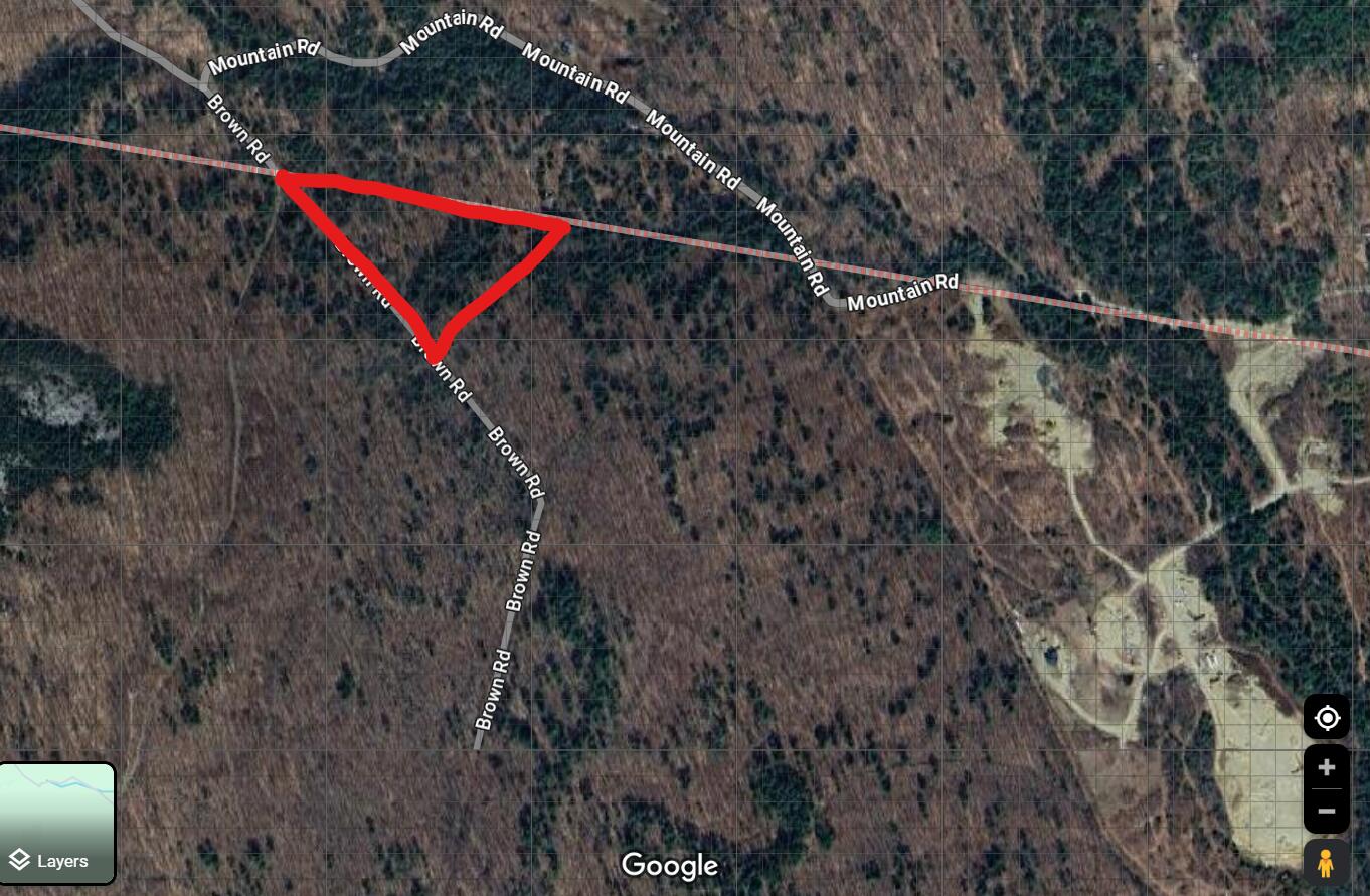 0 Brown Road Buckfield, ME 04220 - Photo 2 of 2 Satilite Map