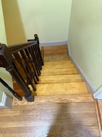 a view of wooden floor