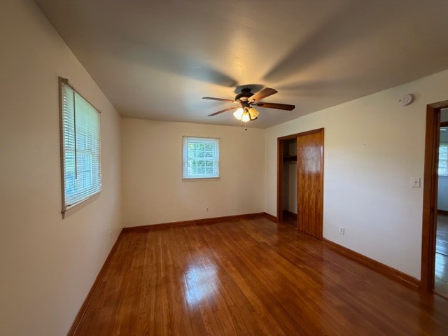 12 Perkins Road Fayetteville, TN 37334 - Photo 20 of 25 a view of an empty room with wooden floor and a window