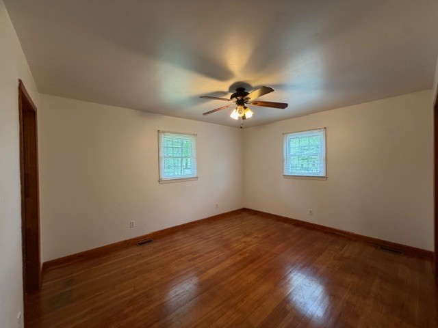 12 Perkins Road Fayetteville, TN 37334 - Photo 21 of 25 a view of an empty room with a chandelier fan
