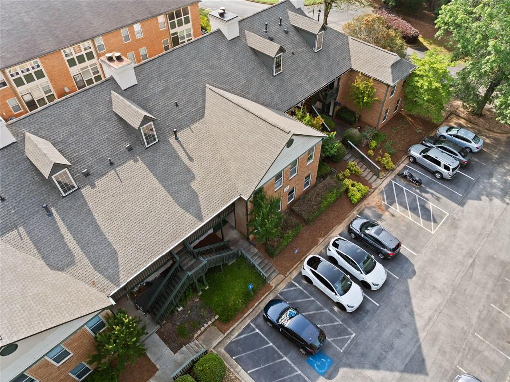 717 Beaufort Circle Duluth, GA 30096 - Photo 31 of 42 an aerial view of a backyard