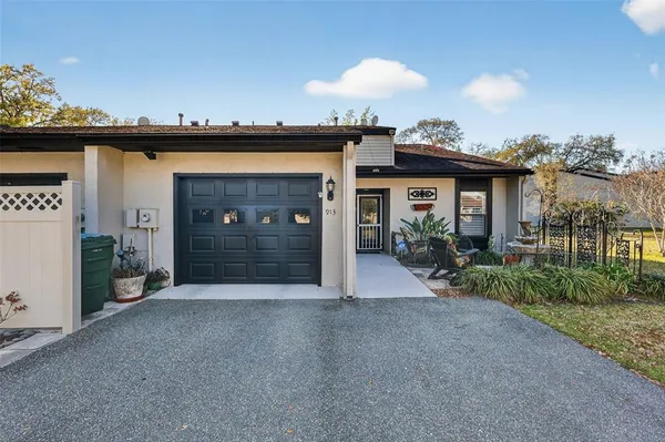 a view of a house with a porch