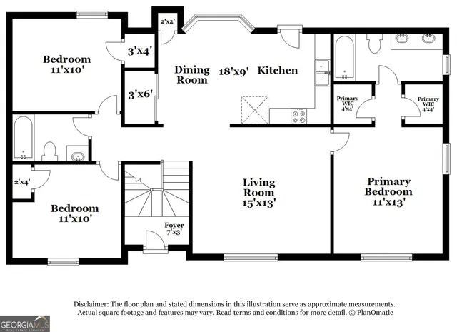 $1,705 | 34 Woodwind Drive, Rockmart, GA 30153