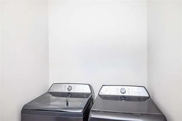 a room with a small space