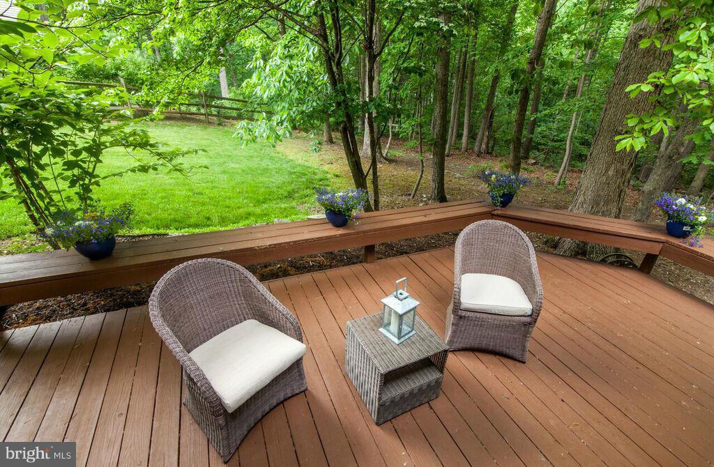 11644 Deer Forest Road Reston, VA 20194 - Photo 3 of 30 Private Deck Off Sun Room.