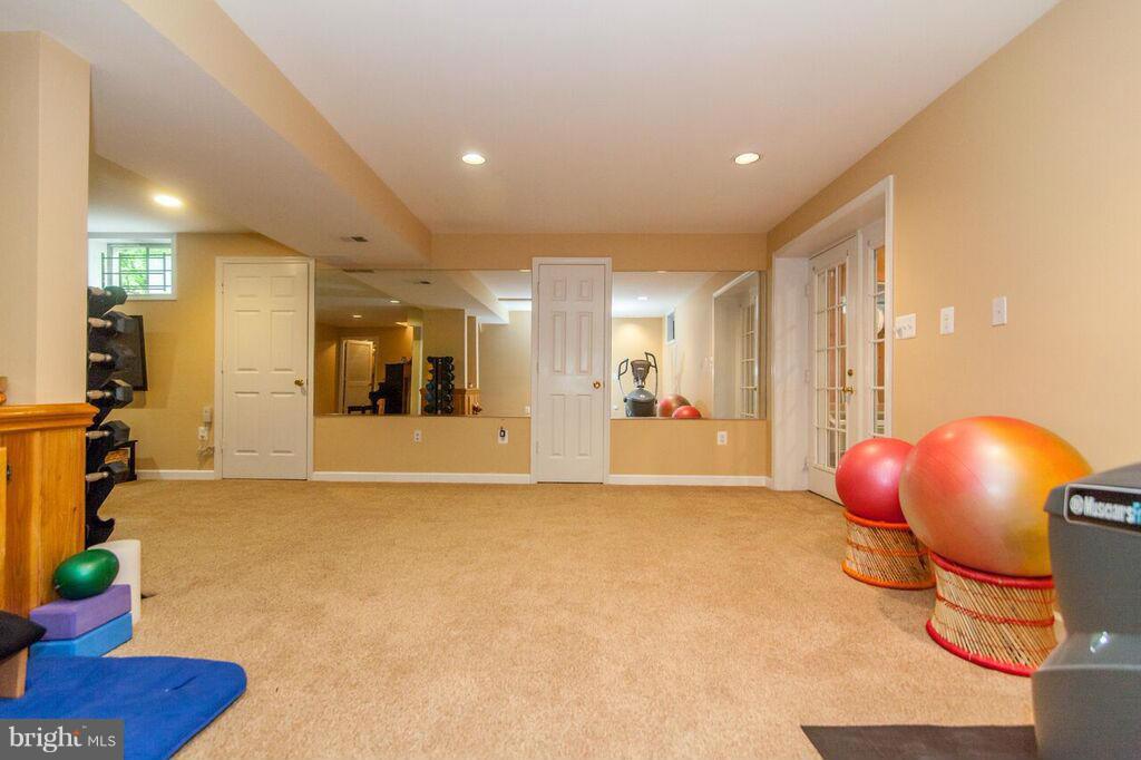 11644 Deer Forest Road Reston, VA 20194 - Photo 24 of 30 Lower Level Exercise Area