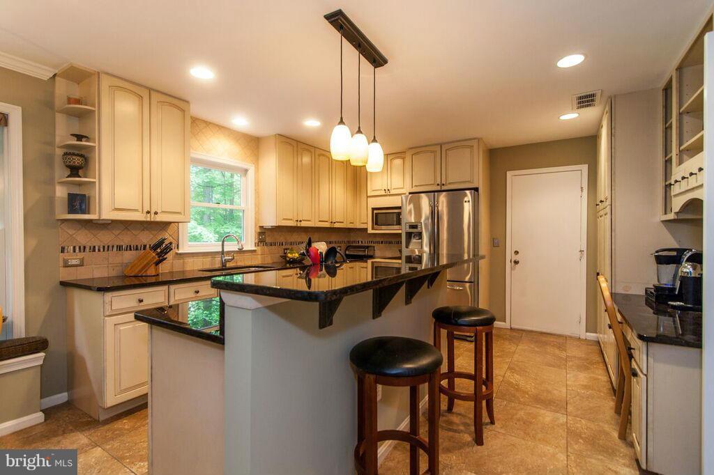 11644 Deer Forest Road Reston, VA 20194 - Photo 9 of 30 Gourmet Chef's Kitchen with Breakfast Bar