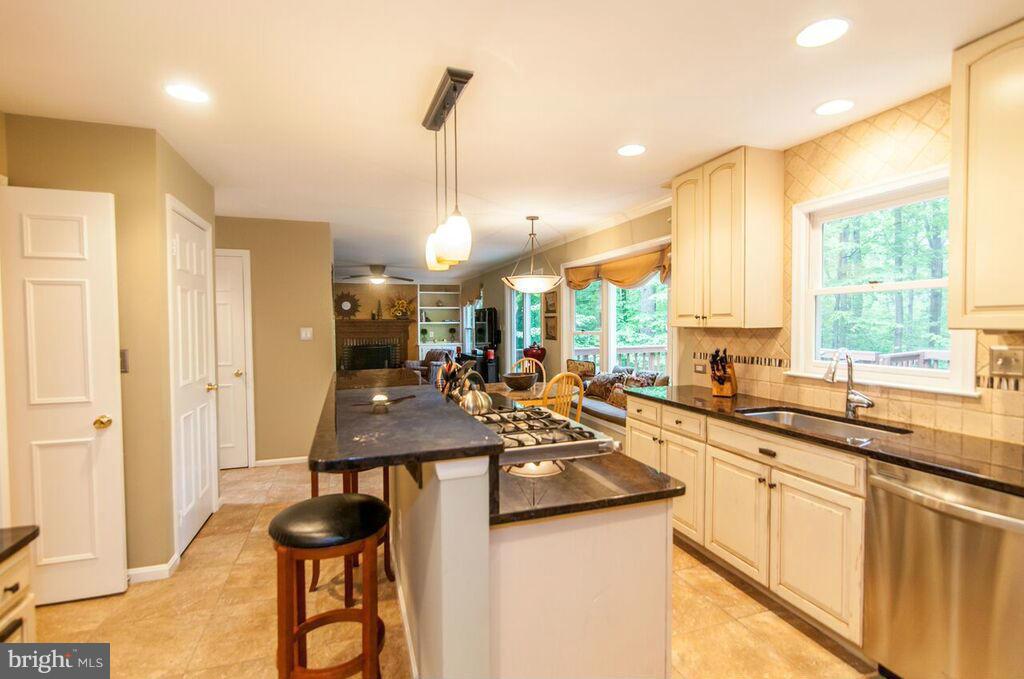 11644 Deer Forest Road Reston, VA 20194 - Photo 10 of 30 Gourmet Chef's Kitchen with 5 Burner Stove