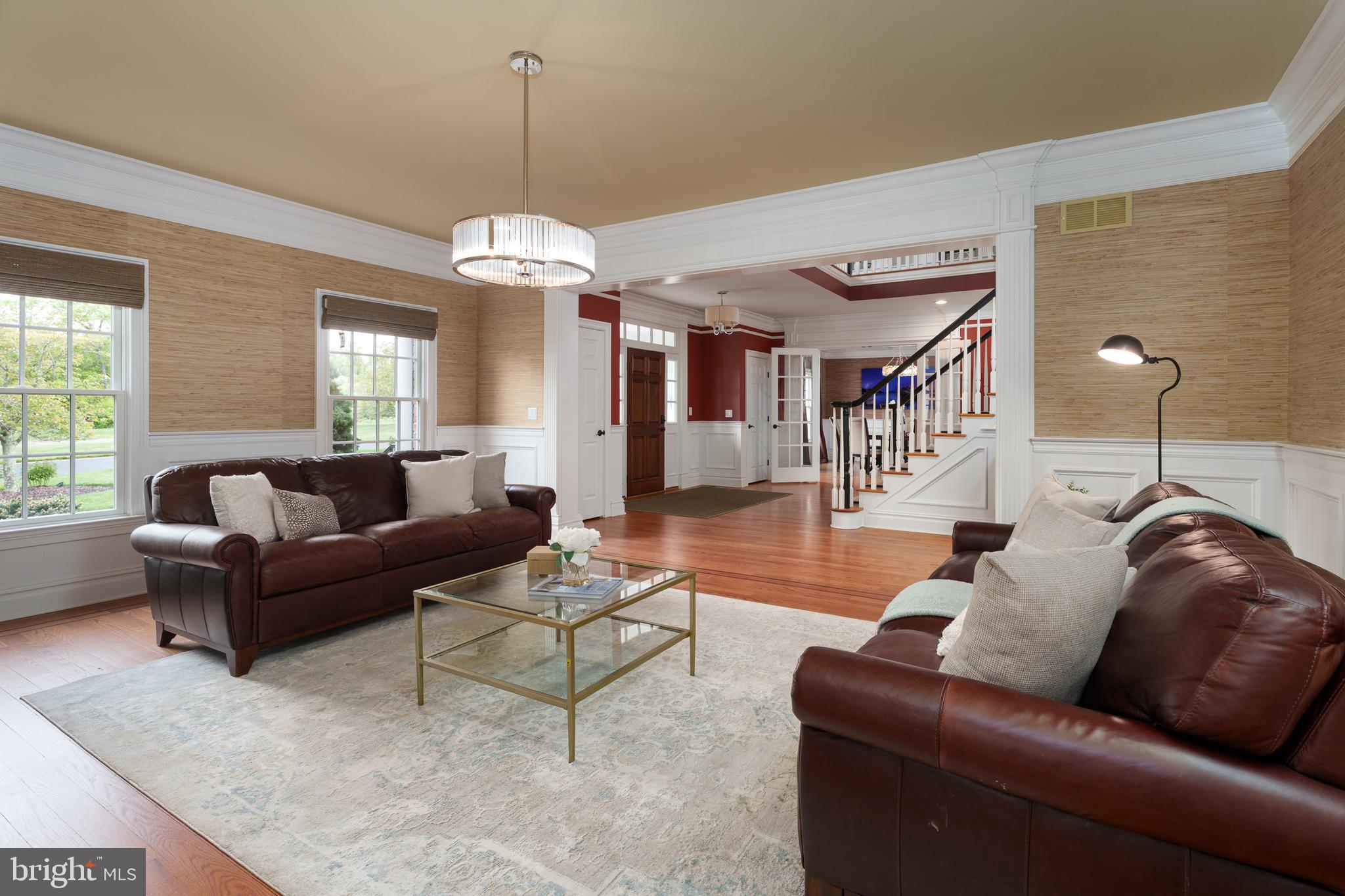 24 Michael Way Pennington, NJ 08534 - Photo 5 of 50 a living room with furniture and wooden floor