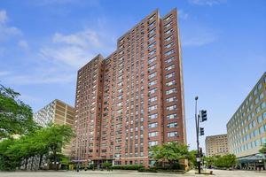 a view of a large building