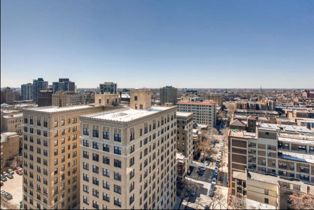 2909 North Sheridan Road, Unit 1810 Chicago, IL 60657 - Photo 7 of 9 a view of a city with tall buildings