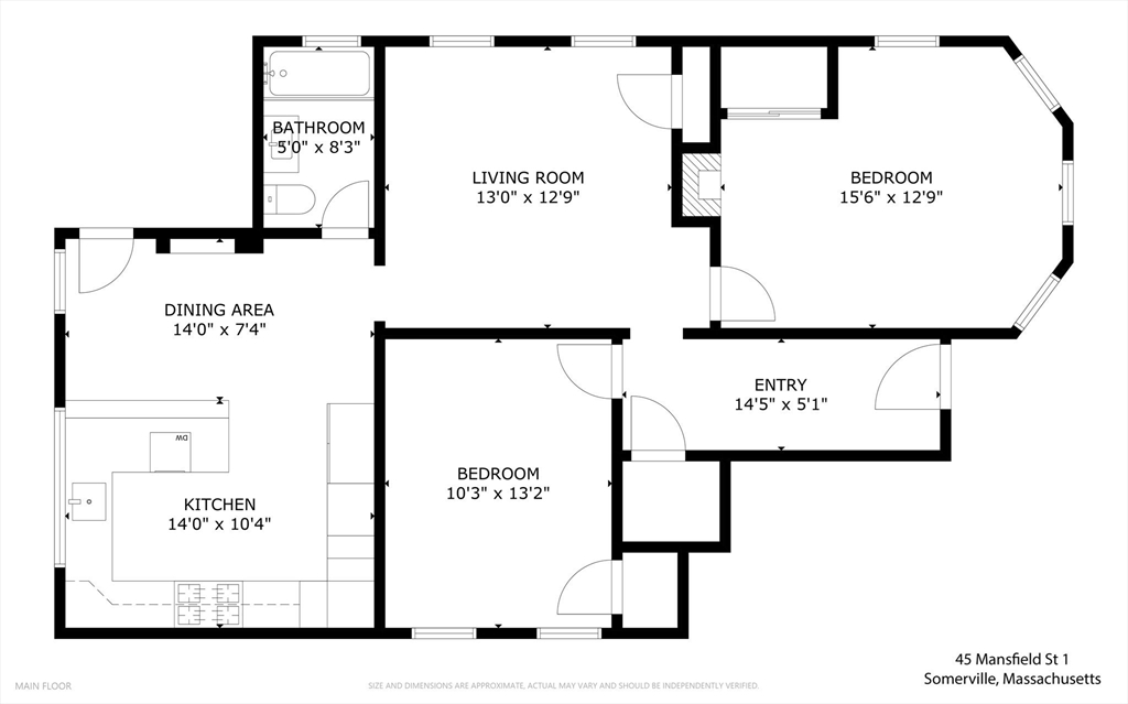 45 Mansfield Street, Unit 1 Somerville, MA 02143 - Photo 12 of 12