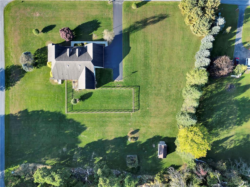 2715 Maple Drive Hellertown, PA 18055 - Photo 40 of 47 aerial view of a house with a yard