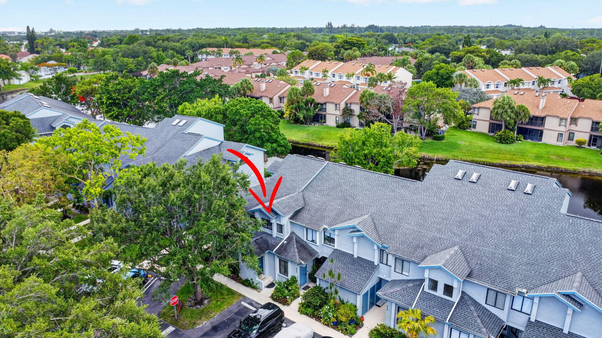 907 Harbour Pointe Way Greenacres, FL 33413 - Photo 51 of 87 View From above