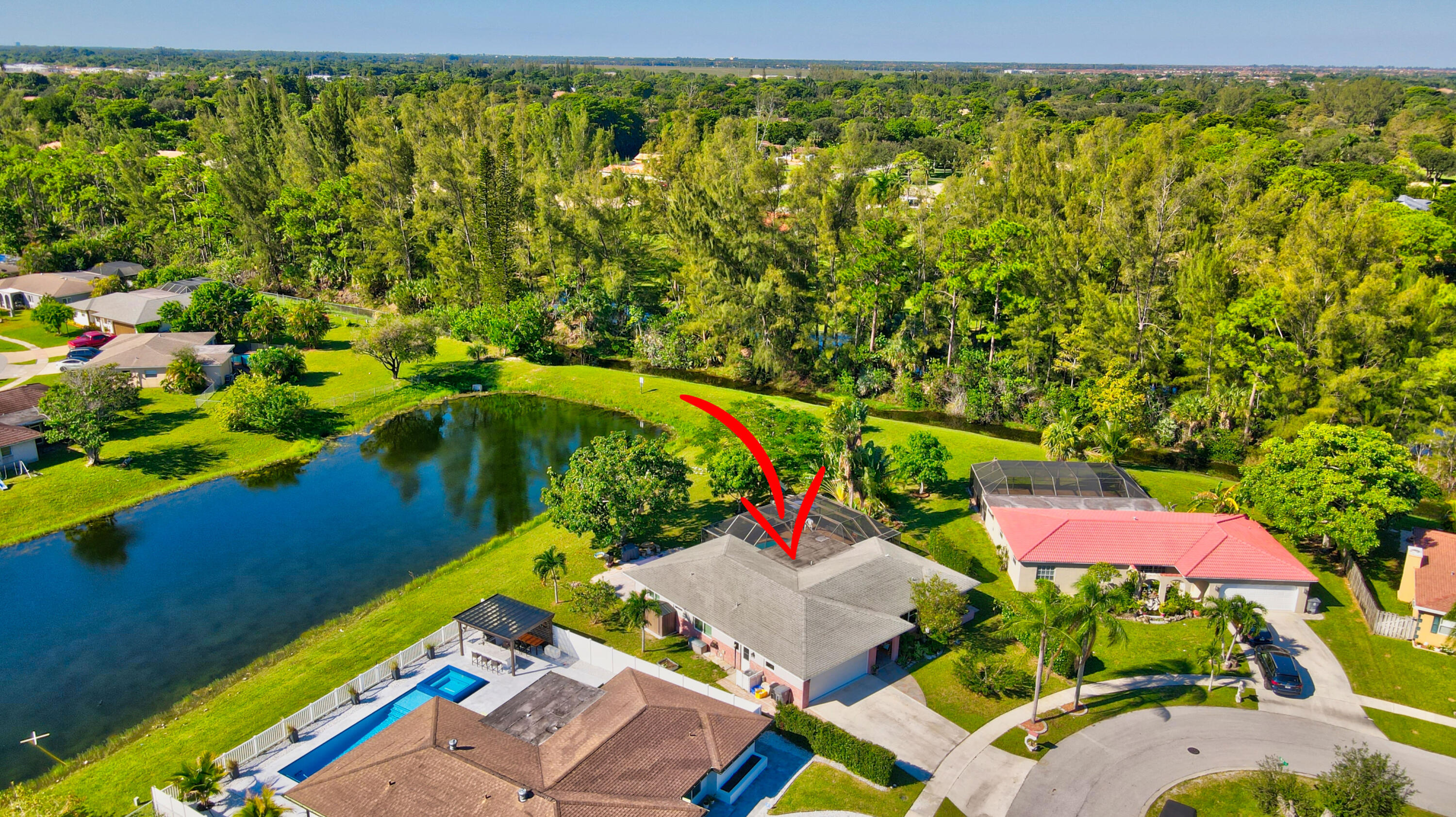 11090 Delta Circle Boca Raton, FL 33428 - Photo 48 of 56 Arial View