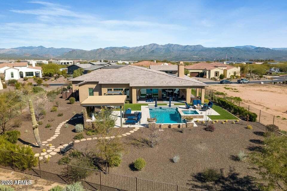 17409 East Monument Court Rio Verde, AZ 85263 - Photo 17 of 44 Aerial View Rear