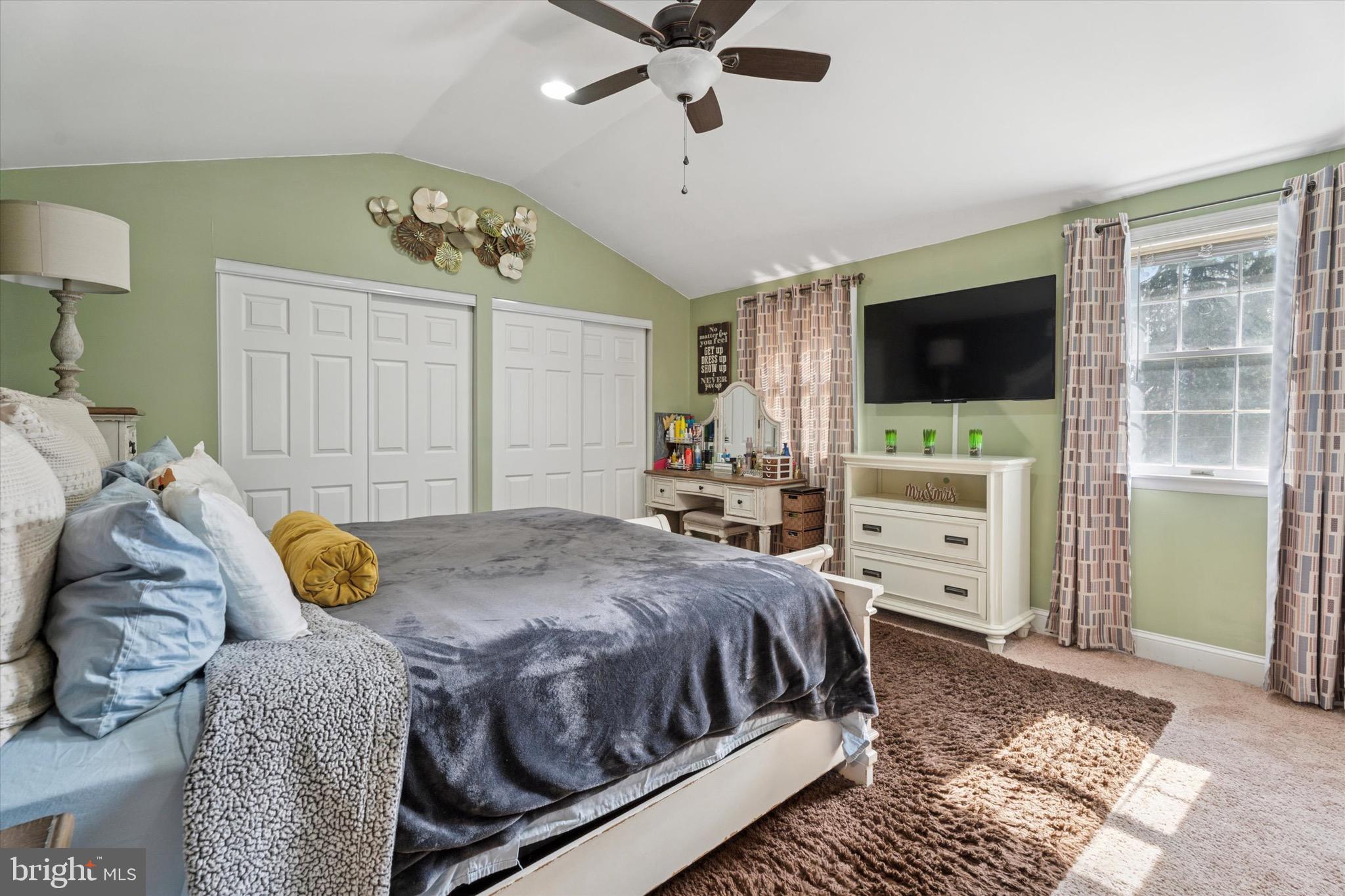 527 Arbor Road Cheltenham, PA 19012 - Photo 18 of 25 a bedroom with a bed and a flat screen tv