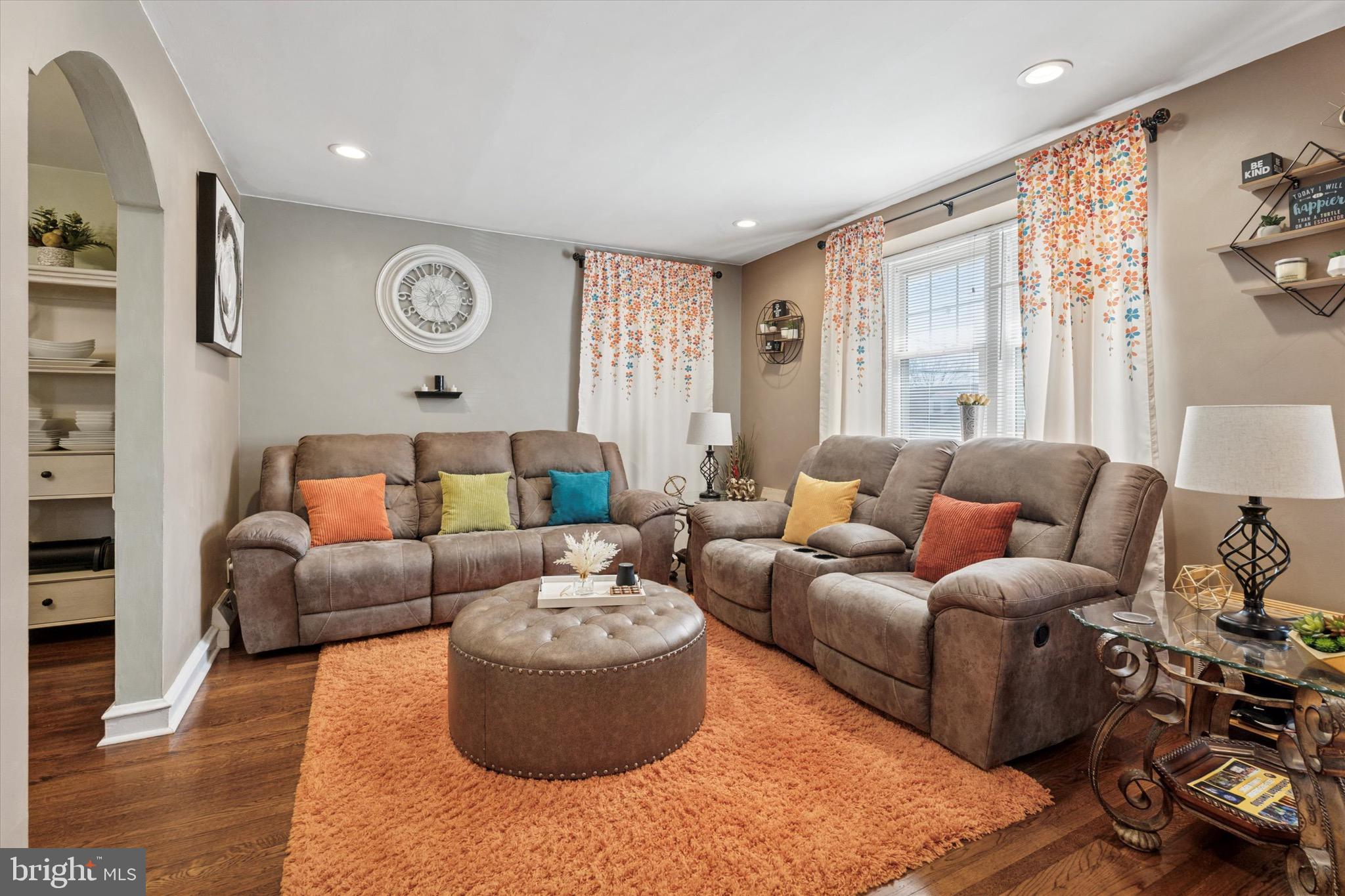 527 Arbor Road Cheltenham, PA 19012 - Photo 4 of 25 a living room with furniture and a large window