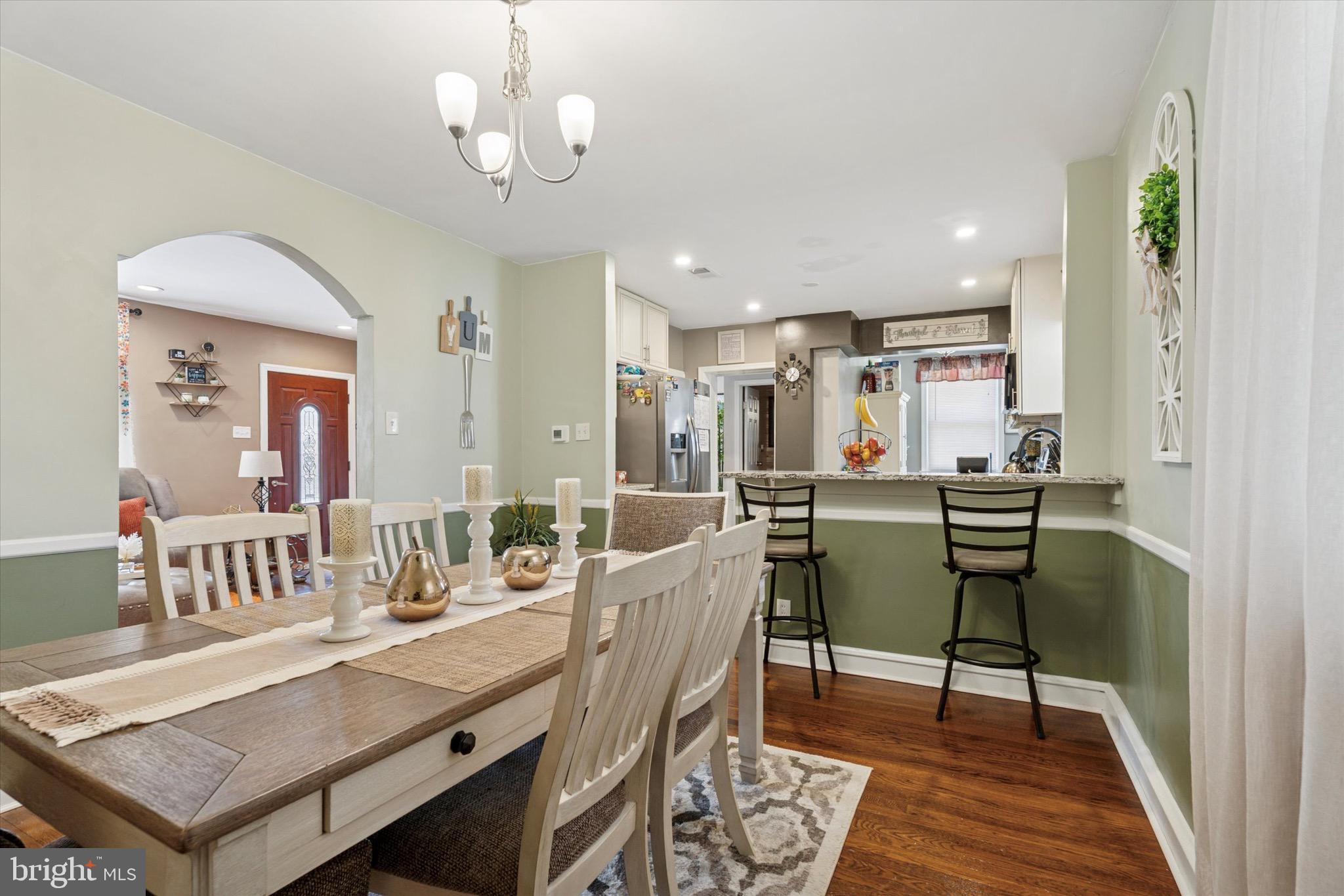 527 Arbor Road Cheltenham, PA 19012 - Photo 7 of 25 a view of a dining room with furniture