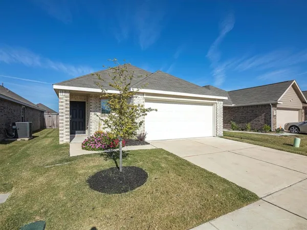 a front view of a house with entertaining space