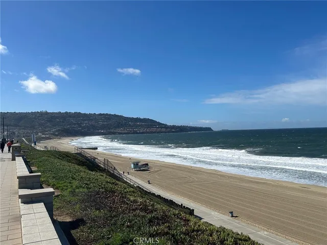a view of an ocean beach