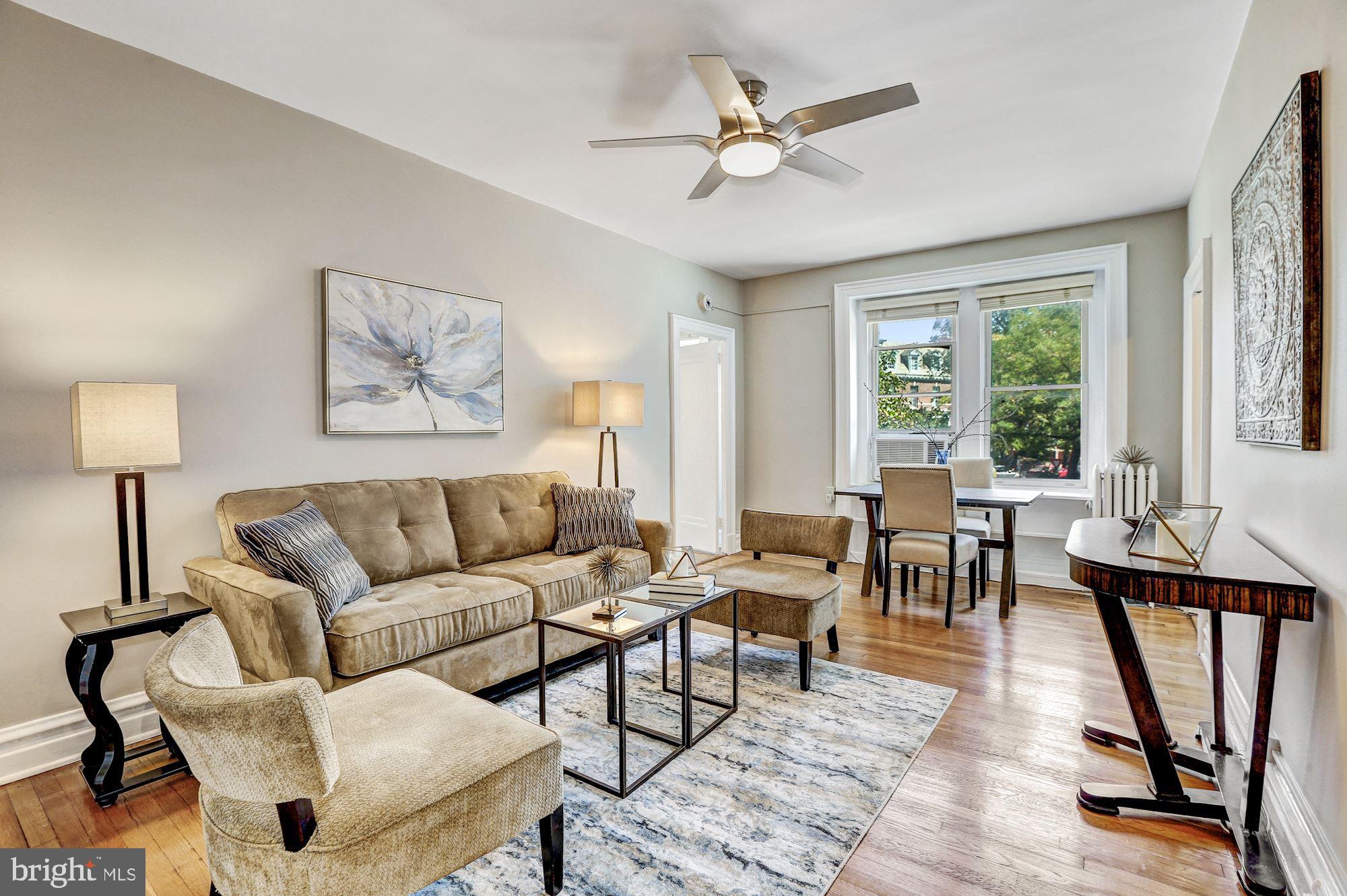 2456 20th Street Northwest, Unit 203 Washington, DC 20009 - Photo 1 of 22 Living Room