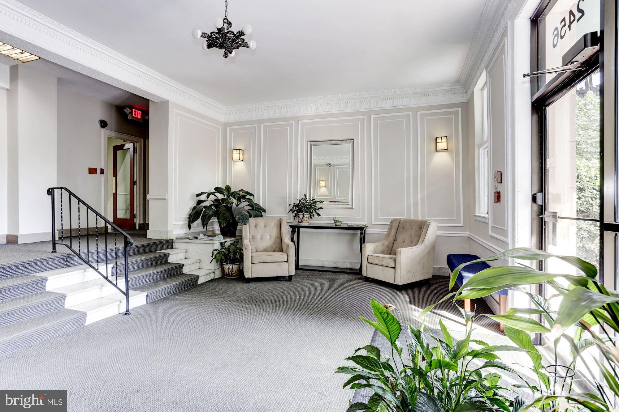 2456 20th Street Northwest, Unit 203 Washington, DC 20009 - Photo 16 of 22 Rockledge - Lobby