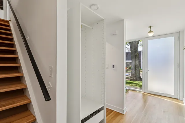 wooden floor in an empty room