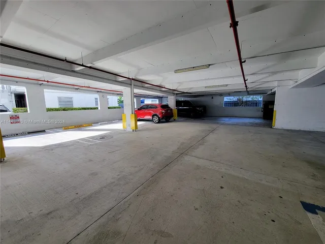 a view of balcony with garden