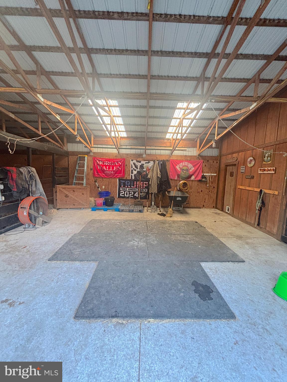 3138-3142 Moss Mill Road Hammonton, NJ 08037 - Photo 13 of 73 Interior Pole Barn with Stables