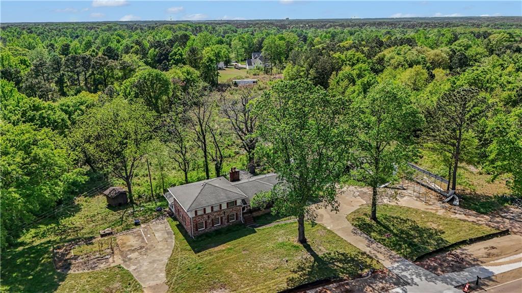 1315 Fairview Road Ellenwood, GA 30294 - Photo 32 of 34 a view of a garden with an outdoor space