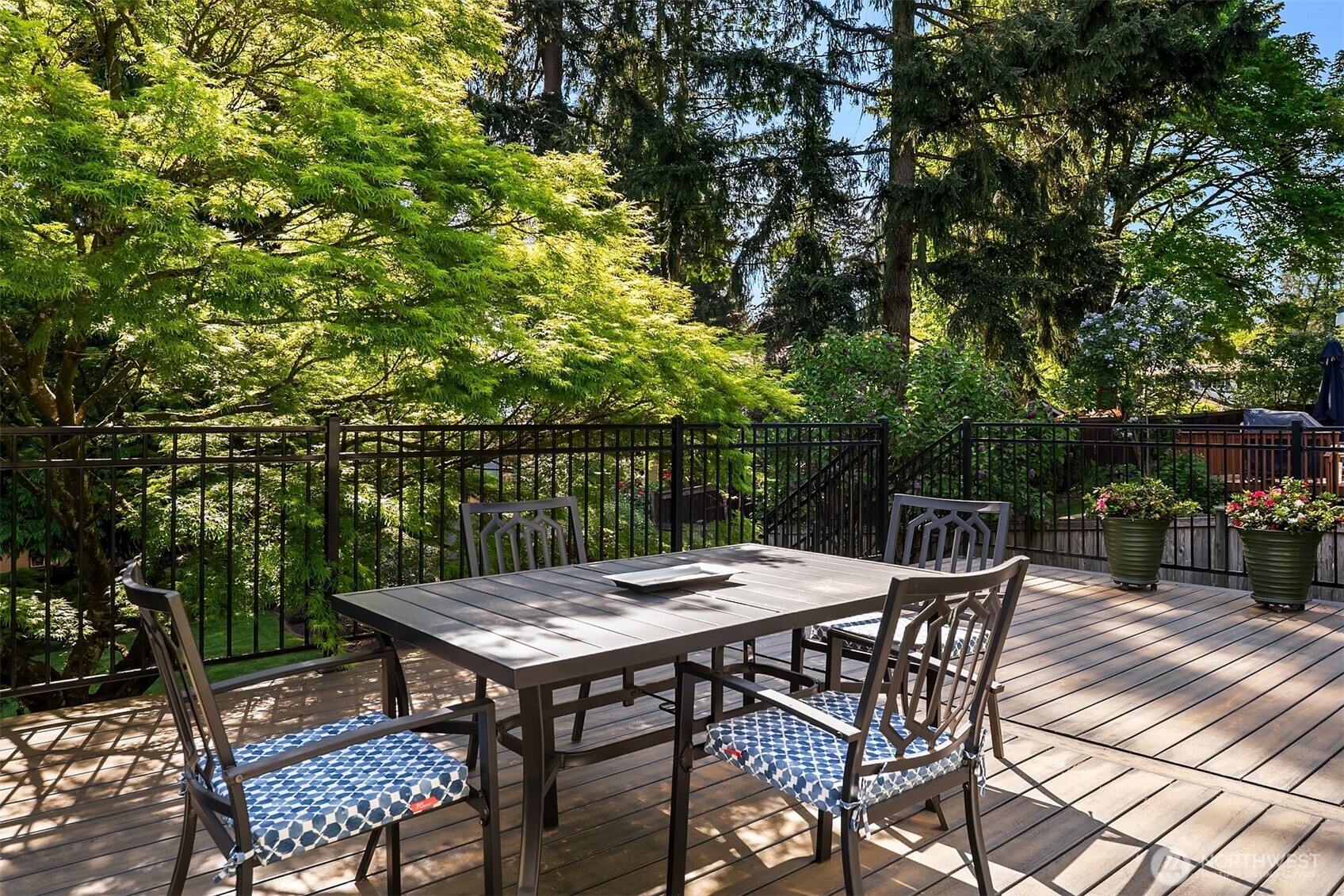 21331 2nd Avenue Southeast Bothell, WA 98021 - Photo 27 of 34 a view of a dinning table and chairs in the roof deck