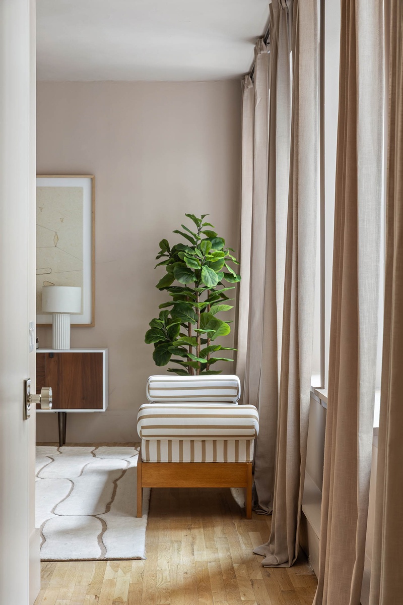 260 West Broadway, Unit 4C Manhattan, NY 10013 - Photo 14 of 28 a view of room with stairs and a window