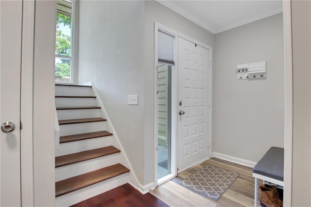 1929 Variations Drive Northeast Atlanta, GA 30329 - Photo 4 of 33 a view of an entryway with staircase