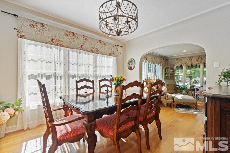 643 Manor Drive Reno, NV 89509 - Photo 11 of 37 a view of a dining room with furniture window and outside view