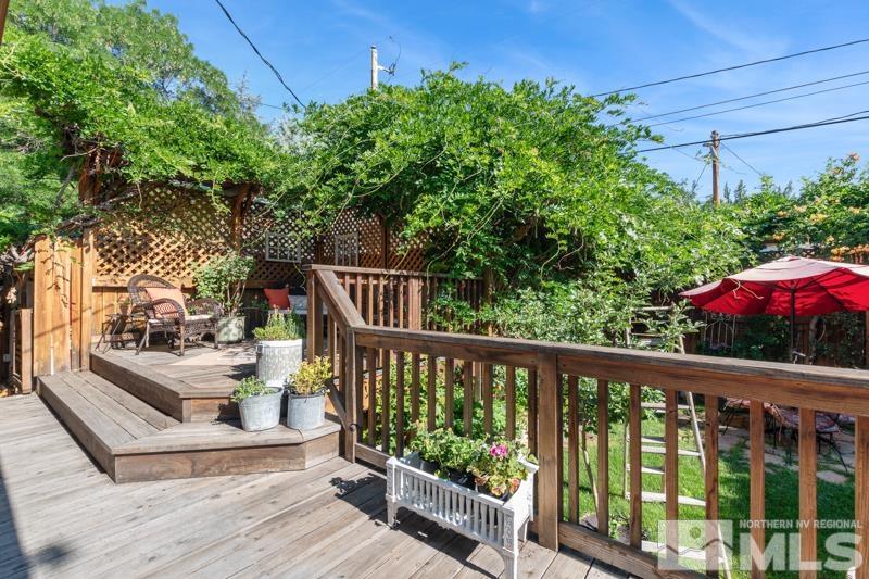 643 Manor Drive Reno, NV 89509 - Photo 30 of 37 a view of a two chairs and table in the balcony