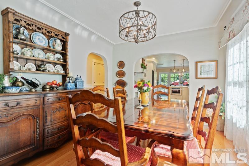 643 Manor Drive Reno, NV 89509 - Photo 10 of 37 a view of a dining room with furniture and chandelier
