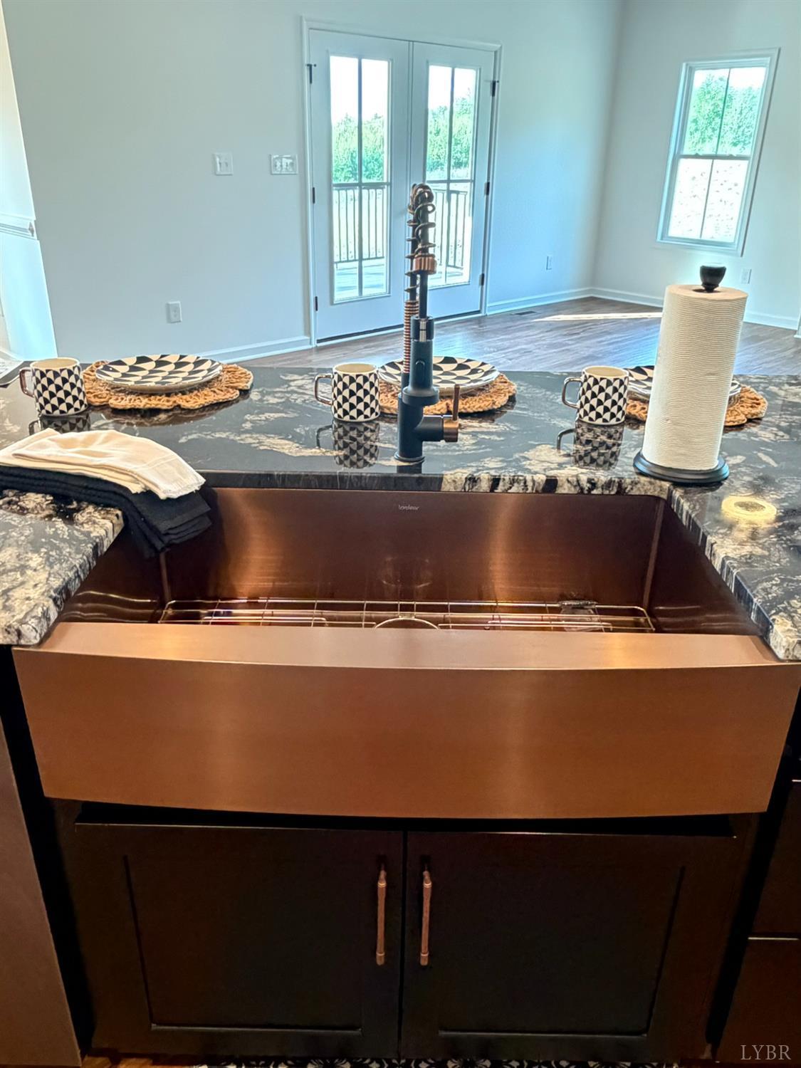 405 Hixburg Road Pamplin, VA 23958 - Photo 22 of 73 a view of kitchen with granite countertop a sink and a stove
